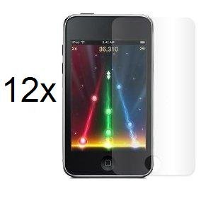 Premium Reusable LCD Screen Protectors 12 Pack for Apple iPod Touch iTouch 8GB 16GB 32GB 2nd Generation