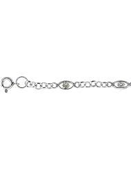 Sterling Silver Charm Bracelet w/ Flowers