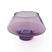 Grehom Recycled Glass Hurricane Lamp – Lilac Conical