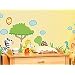 infactory Tierisch lustige Wandtattoos f�rs Kinderzimmer "S�dafrika"