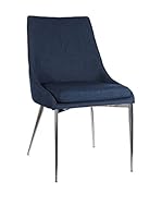 HOME FURNITURE Silla Azul Oscuro