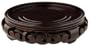 Asian Gifts & Home D�cor - 5"Diameter Fancy Round Vase / Spice Jar Display Stand / Base (#10)