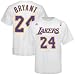 adidas Los Angeles Lakers #24 Kobe Bryant White Player T-shirt