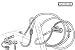 Yakima LockUp 10-Foot Cable Lock for Yakima Hitch Mount Bike Racks