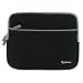 rooCASE Neoprene Netbook Sleeve Case Cover for Dell Inspiron DUO 10.1-Inch iD-4495FNT Laptop (Invisible Zipper Dual-Pocket - Black)