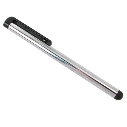 3 Pack of Universal Silver Stylus Pens with Clip for Apple iPhone 4GB 8GB / iPhone 3G 8GB 16GB / iPod Touch 8GB 16GB 32GB / All Touch Screen Phones image