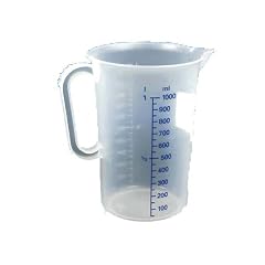 �l- und S�urebest�ndiger Me�becher 1 l, lebensmittelecht, stapelbar, sicheres Ausgie�en