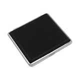 Amico Black Press Button Faux Leather Metal Cigarette Case Holder