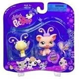 Eigenschaften HASBRO LITTEST PET SHOP / Littlest Pet Shop - Pet Pairs - 2Pack FUNNIEST gelber Schmetterling # 621 & rosa Schweinchen # 622 - OVP