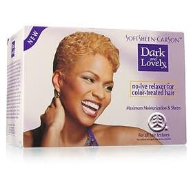 Dark & Lovely No-Lye Relaxer Kit For Color Treated Hair