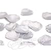1000 Wedding Silk Rose Petals Silver