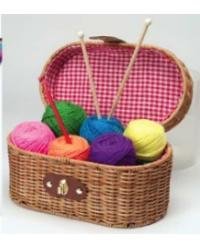 Alex Yarn Craft Kit in Carry Basket