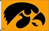 Iowa Hawkeyes 3'x5' Banner Flag