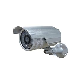 Infrared Camera Wide Angle YY_F25A530 1/3" Sony Superhad Color CCD DSP Waterproof Indoor/outdoor Infrared Illumination Nightvision 3.6mm Lens 5mm 30 Leds Camera Ip66 Silver (90 Degree Wide Viewing Angle) with Free Mounting Bracket