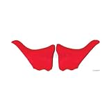 Hudz Campagnolo Hoods Red for 10-Speed