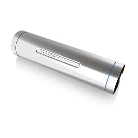 LINX B-Tube,Portable A2DP Bluetooth + MP3 Speaker System -Silver