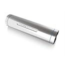 LINX B-Tube,Portable A2DP Bluetooth + MP3 Speaker System -Silver