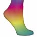RAINBOW GRADIENT PRINTED STRETCHY LEOTARD TIGHTS