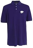 Kansas State Wildcats Purple Classic Pique Stainguard Polo Shirt