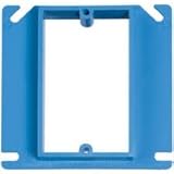 IMAGE OF Thomas & Betts 4'Sq 1G 1'Rise Bx Cover A413r-Car Pvc Non Metallic Electrical Box Covers