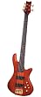 Schecter Stiletto Studio-5 Fretless Electric Bass (5 String, Honey Satin)