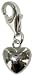 Chrysalis Sterling Silver Ladies Heart Charm
