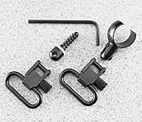 Uncle Mike's Num 1595 2 Barrel Band Swivel Set For All 16s,Some 20s (.750 - .800 inch dia)