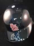 Signed Pujols, Albert (St. Louis Cardinals) Full Size Authentic St. Louis Cardinals Batting Helmet