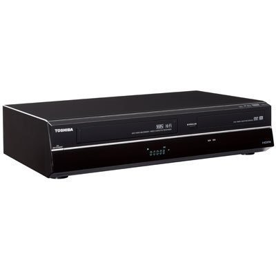 TVs & Video: Toshiba DVR670 DVD/VHS Recorder with Built in Tuner, Black