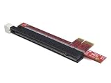 Pci-exp X1 To Low Profile X16 Slot Extension Adapter