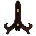 Asian Home D�cor & Gifts - 6" Chinese Rosewood Folding Plate Stand