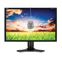 NEC MultiSync P221W-BK-SV - LCD display - TFT - 22 - widescreen - 1680 x 1050 / 60 Hz - 300 cd/m2 - 1000:1 - 8 ms - 0.282 mm - DVI-D, VGA - black - with SpectraViewII Color Calibration Solution