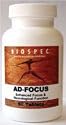 AD-Focus-60 tablets: Treats ADD and ADHD, The Common Mental Health and Behavioral Disorders in Children.