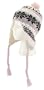 WL002 Baby Pink Chullo Fleece Lined Ski Napa Hat Trooper Trapper with Ear Flaps Winter Knit Beanie Mountaineering Skull Cap Men and Women