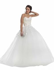 Lace Cotton/Organza Wedding Dress 