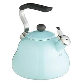 Kitchen Craft Le'Xpress Coloured Whistling Kettle 2.0 Litres - 'Sky Blue'
