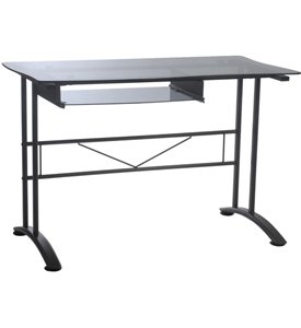 Contemporary Glass Computer Desk
