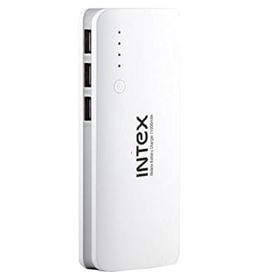 Intex IT-PB11K 11000 mAh Power Bank (White)