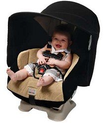 Car Seat Sunshade - Black