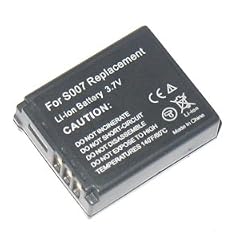DMC-TZ1 - Lithium-Ionen AKKU fuer Panasonic Lumix DMC-TZ1 | Lumix DMC-TZ2 | Lumix DMC-TZ3 | Akkutyp: CGA-S007E/1B 1000mAh Li-Ion (KEIN ORIGINALAKKU - HOCHWERTIGE ALTERNATIVE)