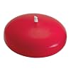 Biedermann & Sons 20 Round Floating Candles, Red