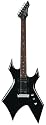 B.C. Rich Warlock Electric Guitar, Black