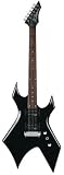 B.C. Rich Bronze Series Warlock Electric Guitar, Black