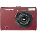 Samsung L100 8.2MP Digital Camera with 3x Optical Zoom (Red)