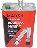 Rolmark Marsh 20887 Stencil Ink BLACK - GALLON