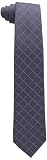 American Exchange Boys 8-20 Plad Tie, Charcoal, One Size