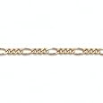 14k Gold-Plated Figaro-Link Necklace