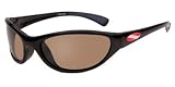 Belize Sunglasses - Black Frames with Polarized Amber Lenses