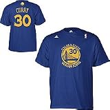 31zKgAPqcvL. SL160  NBA Mens Golden State Warriors Stephen Curry Gametime Name & Number Tee (Blue, X Large)
