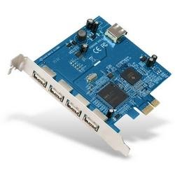 USB 2.0 Express Pci Card  4-EXTERNAL/1-INTERNAL